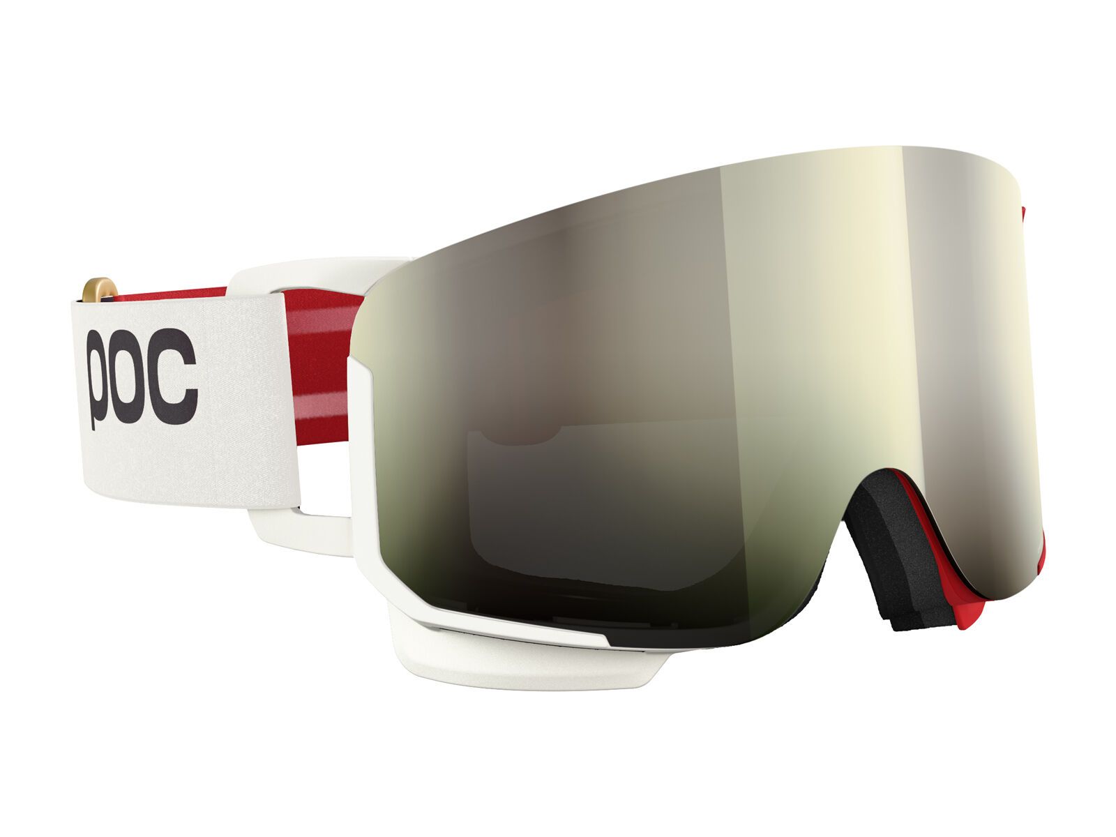POC Nexal, Clarity Uni. Partly Sunny Ivory / rouge/blanc - Bild 3
