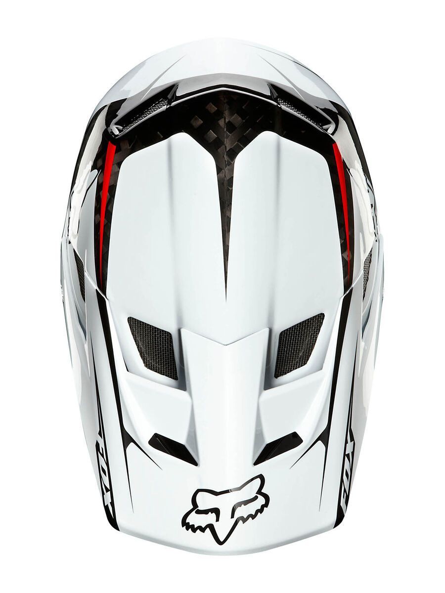 Fox Rampage Pro Carbon Helmet, white - Bild 5