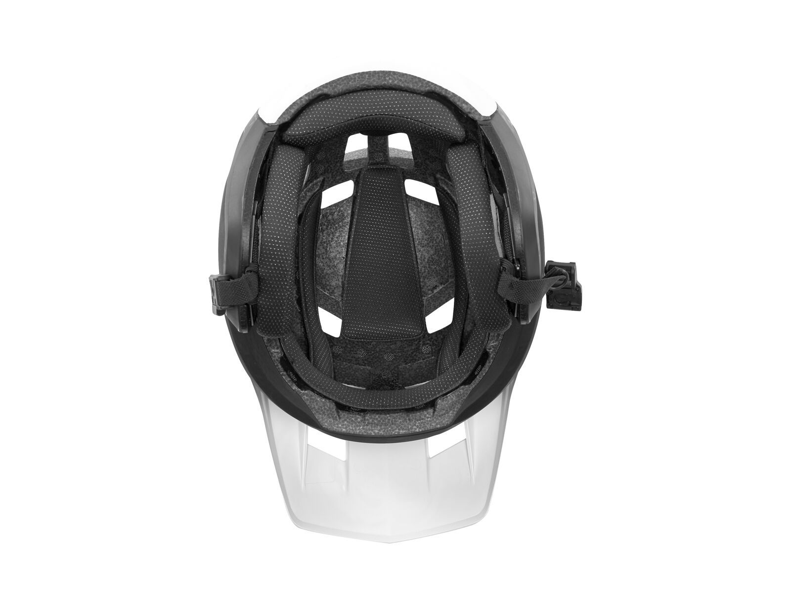 Fox Dropframe Helmet, white/black - Bild 4