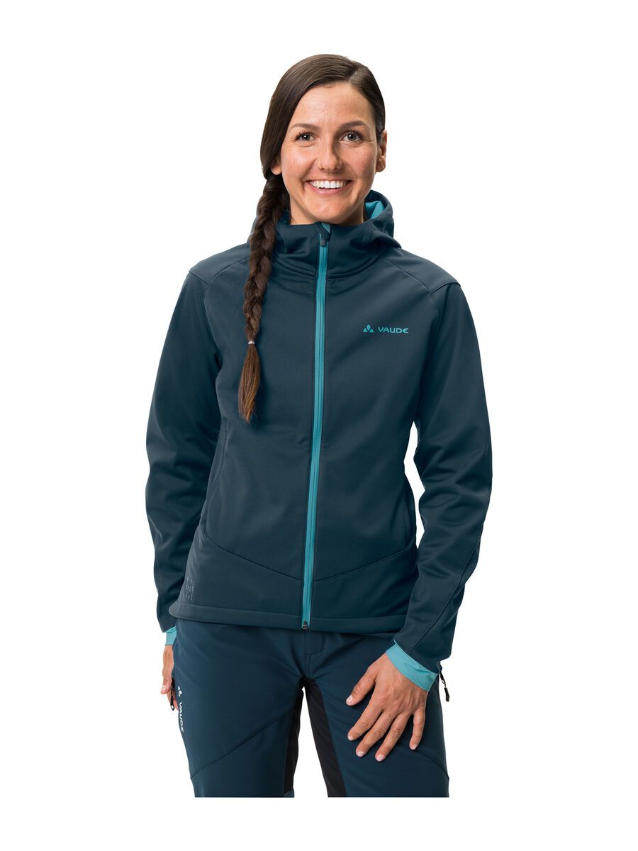 Vaude Women's Qimsa Softshell Jacket, dark sea - Bild 3
