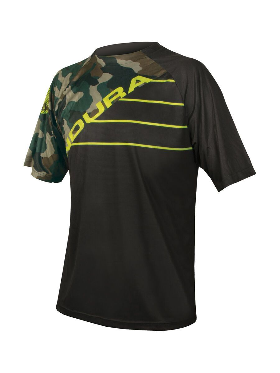 Endura SingleTrack Print Trikot, schwarz - Bild 1