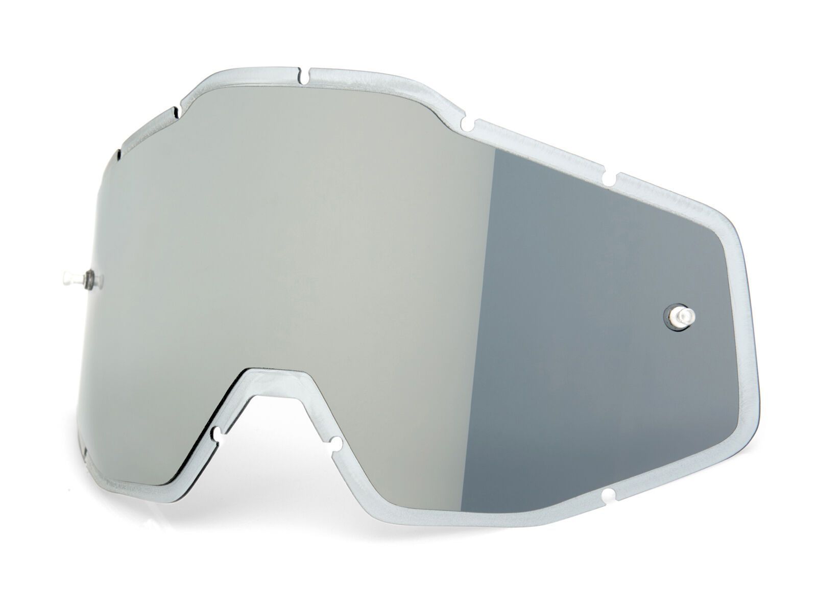 100% Racecraft/Accuri/Strata Replacement Lens, silver flash mirror/clear - Bild 1