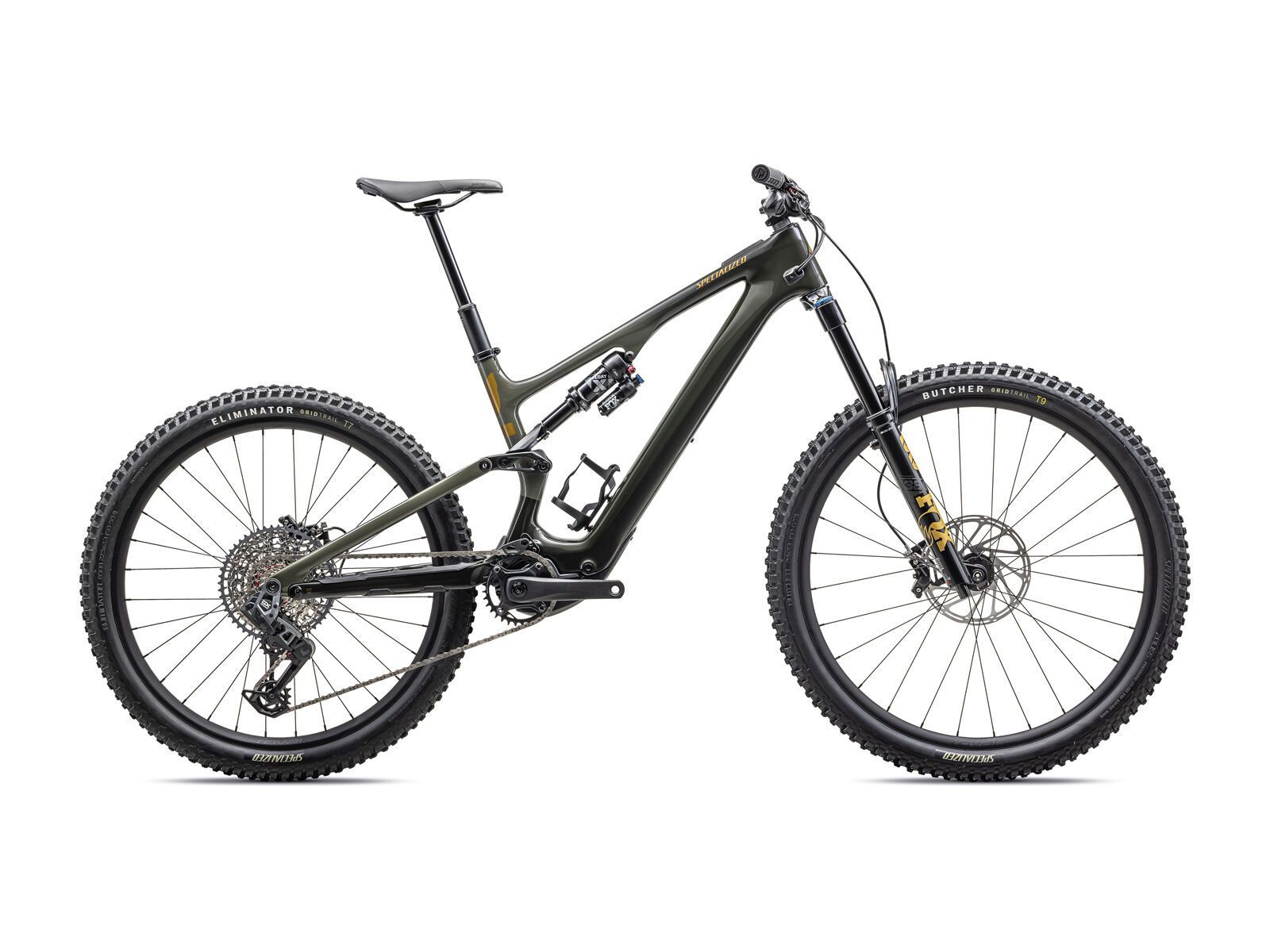Specialized Turbo Levo SL Expert Carbon dark moss/oak green/harvest gold S2 // 38.5 cm 96824-3002