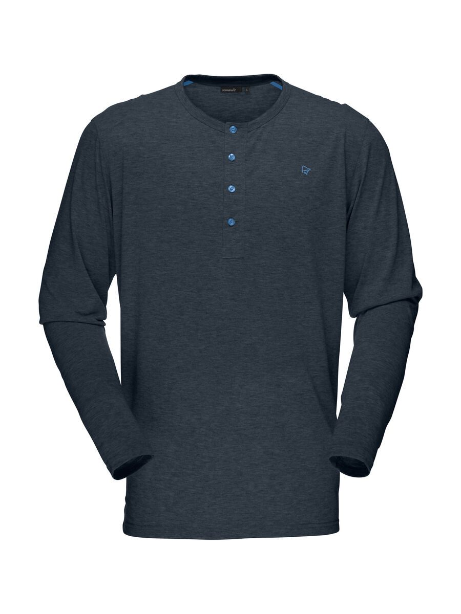 Norrona Falketind Long Sleeve Shirt, cool black - Bild 1
