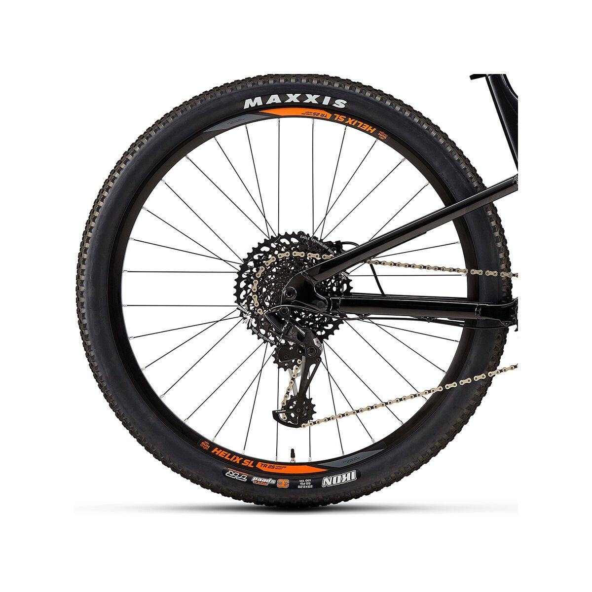 Rocky Mountain Element Carbon 50, fox racing orange/the man in black - Bild 6