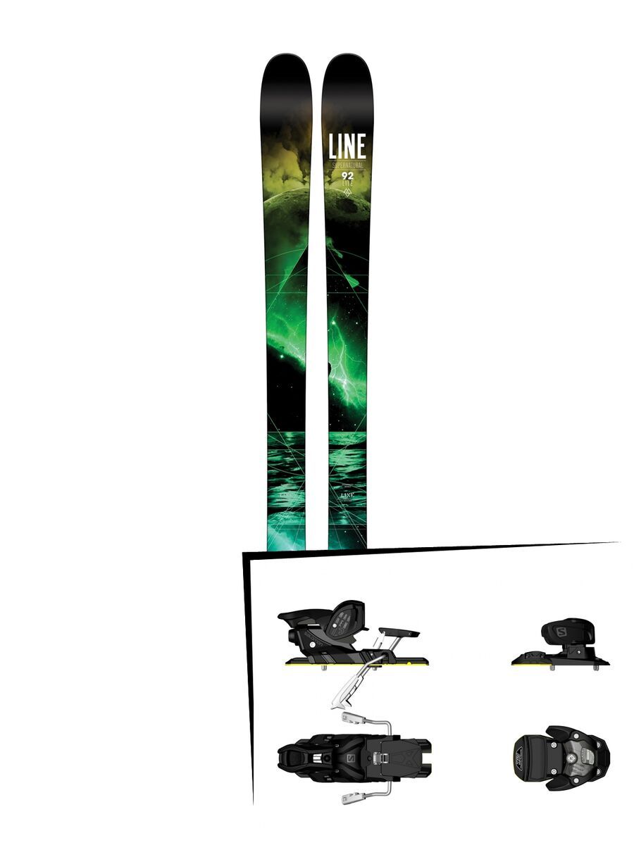 Line Set: Supernatural 92 Lite 2016 + Salomon Warden MNC 13 - Bild 1