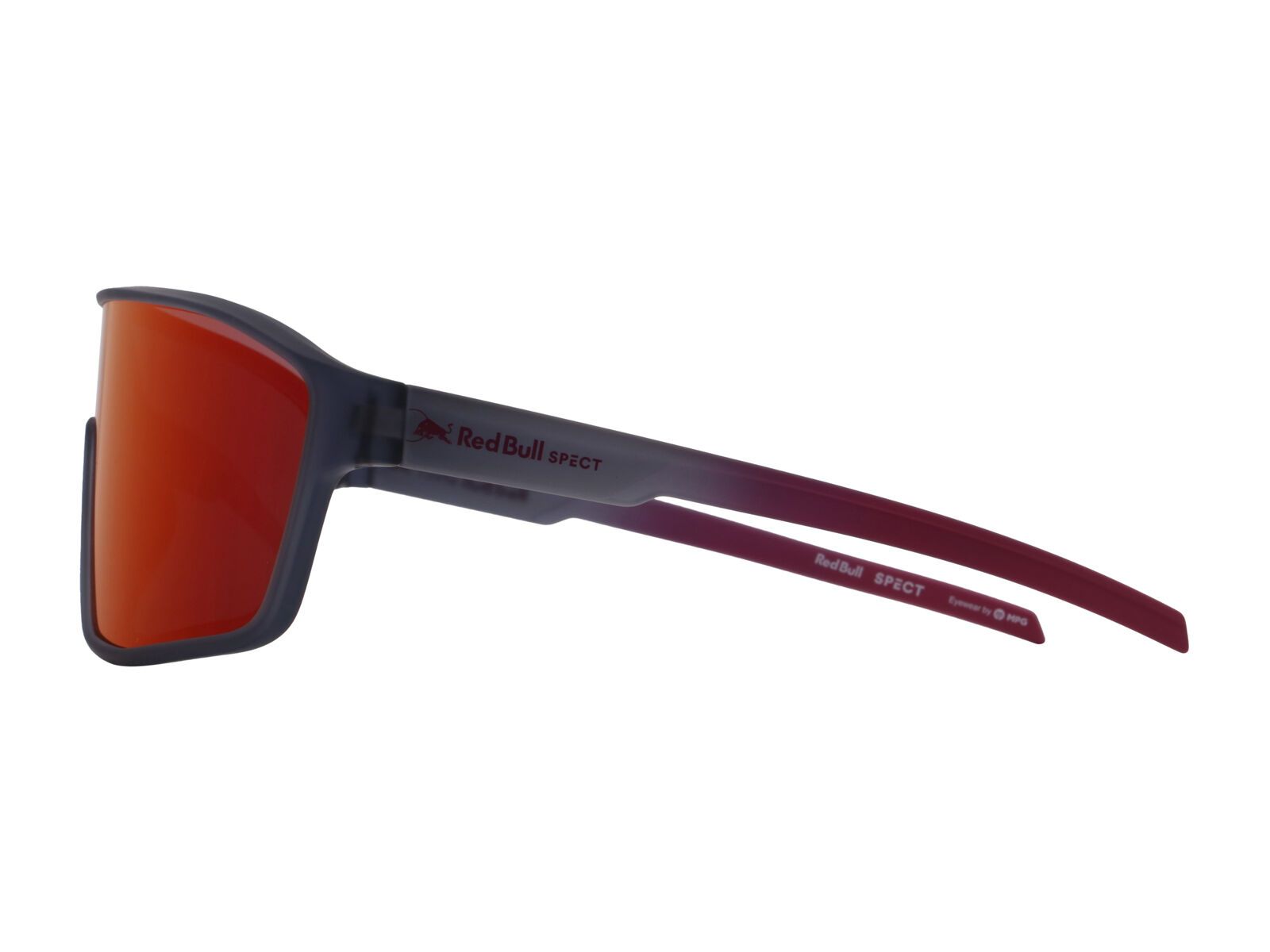 Red Bull Spect Eyewear Daft, Smoke/Red-Purple Mirror / soft touch x’tal midnight - Bild 5