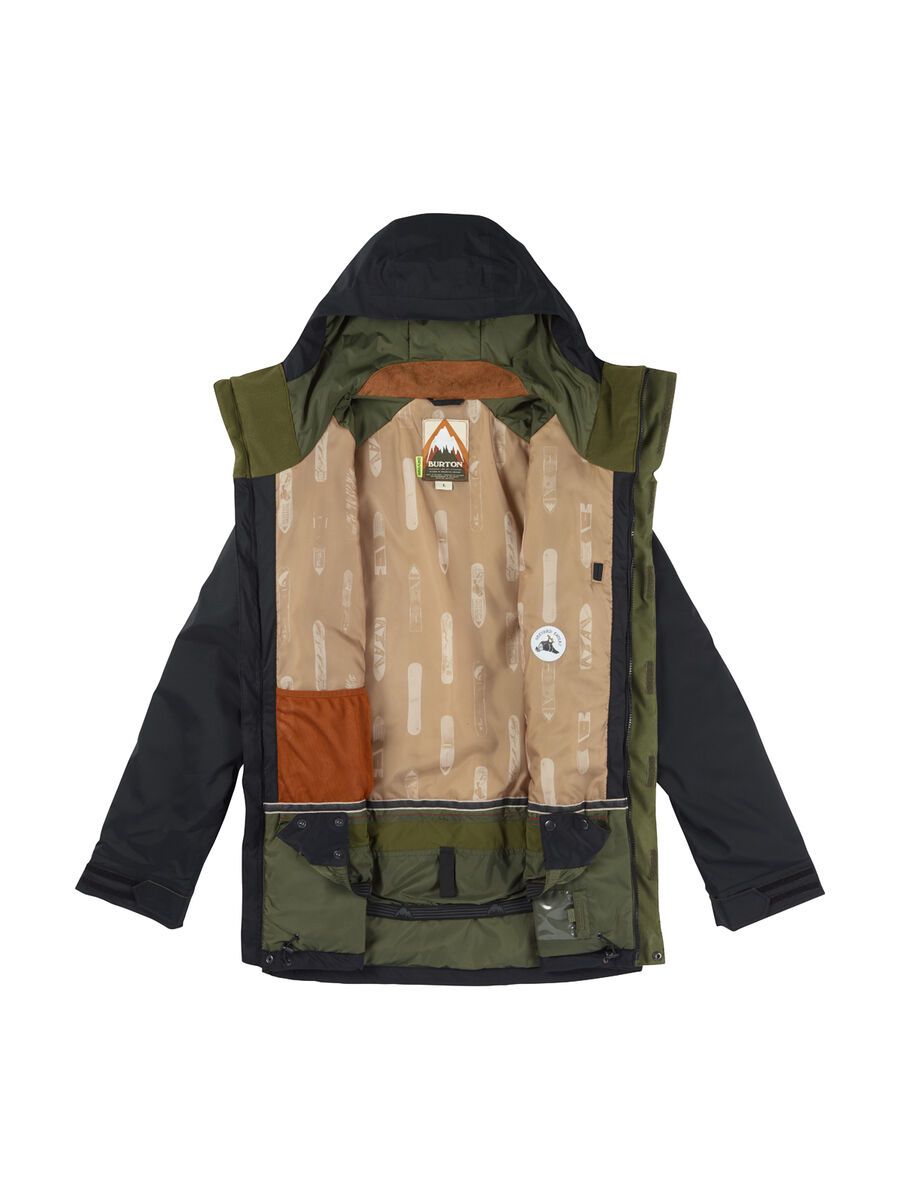 Burton Breach Jacket, true black/keef - Bild 3