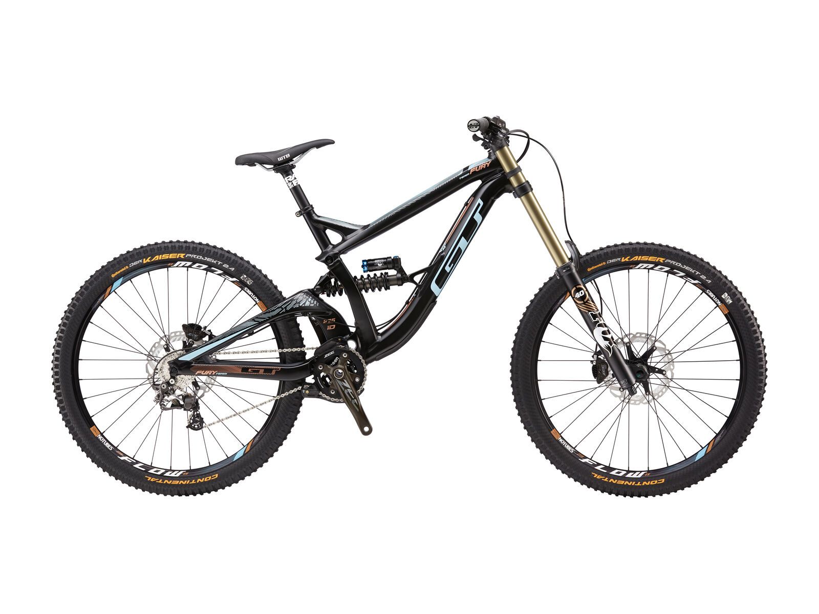 GT Fury Team 27.5, black/blue/copper - Bild 1