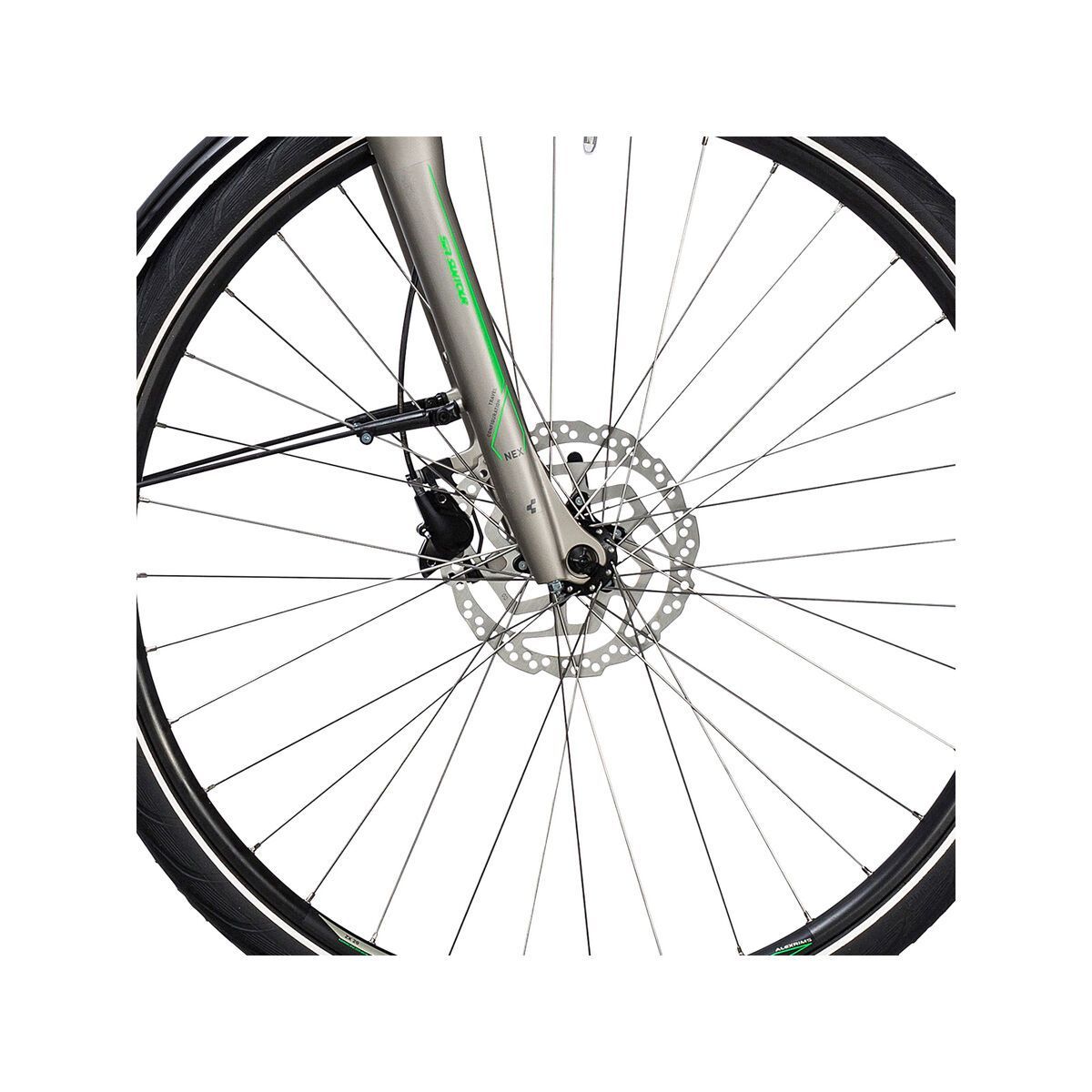 Cube Touring Hybrid ONE 500 Easy Entry, silver´n´flashgreen - Bild 2