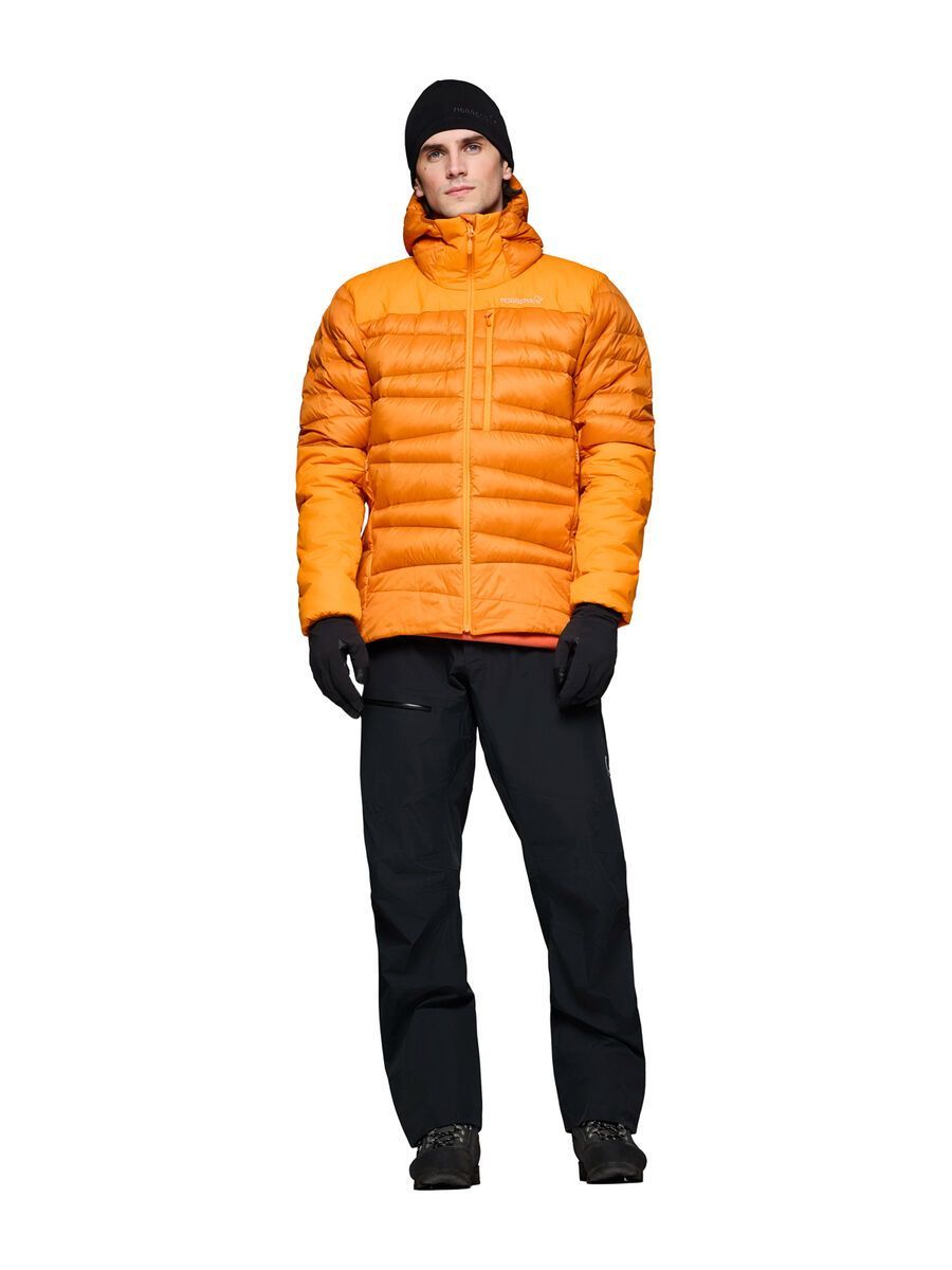 Norrona falketind down750 Zip Hood M's, gold flame - Bild 4