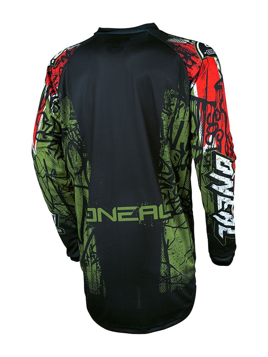 ONeal Element Jersey Vandal, green/red - Bild 2
