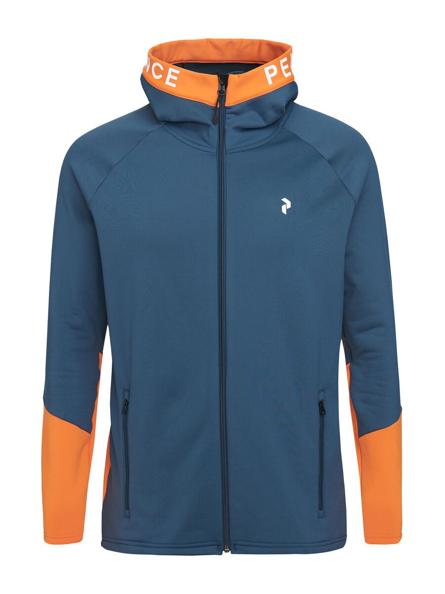 Peak Performance Rider Zip Hood, blue steel - Bild 1