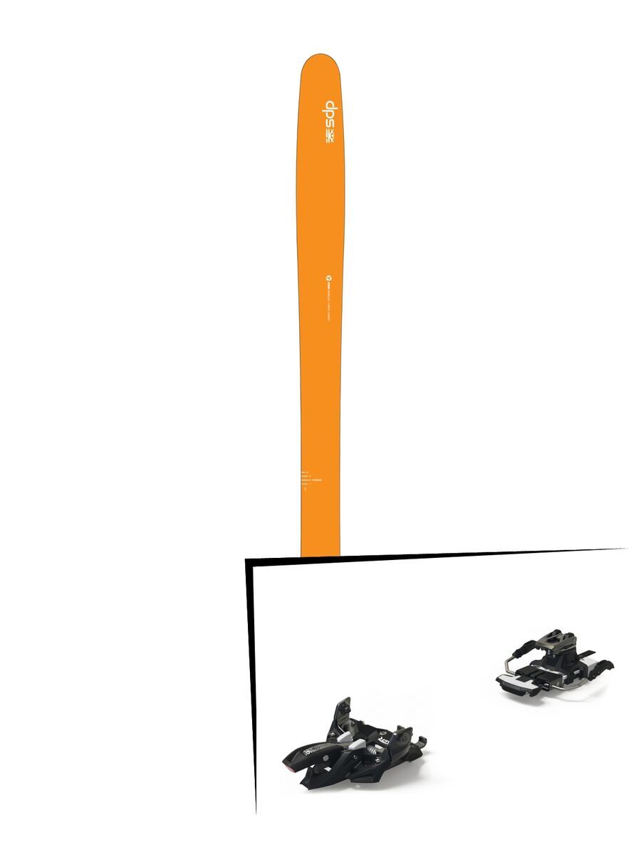 Set: DPS Skis Wailer 99 2016 + Marker Alpinist 9 Long Travel (2319307) - Bild 1