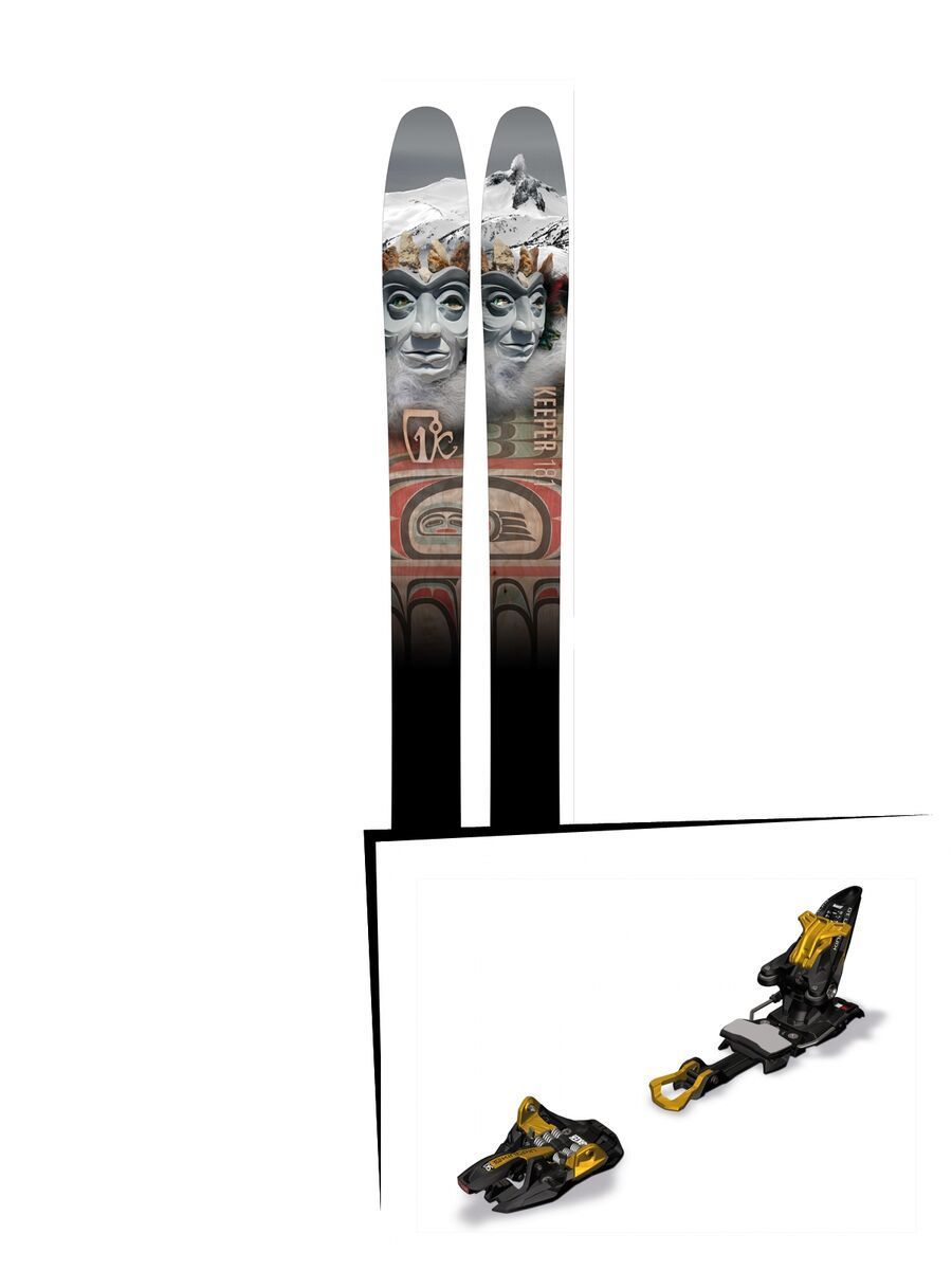 Set: Icelantic Keeper 2016 + Marker Kingpin 10 (1289301) - Bild 1