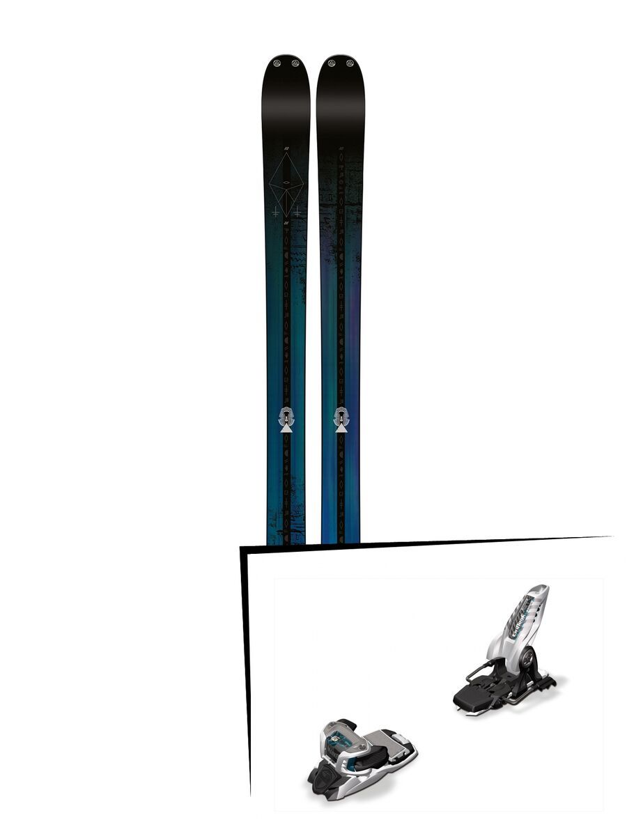 K2 SKI Set: Shreditor 92 2016 + Marker Griffon 13 - Bild 1