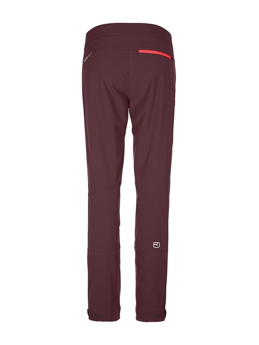 Ortovox Merino Airsolation Cevedale Pants W, winetasting - Bild 2