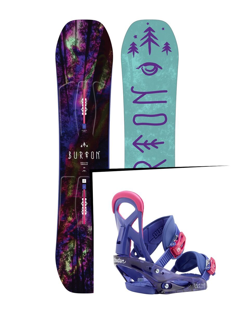 Set: Burton Deja Vu Smalls 2017 +  Scribe Smalls (1712929S) - Bild 1