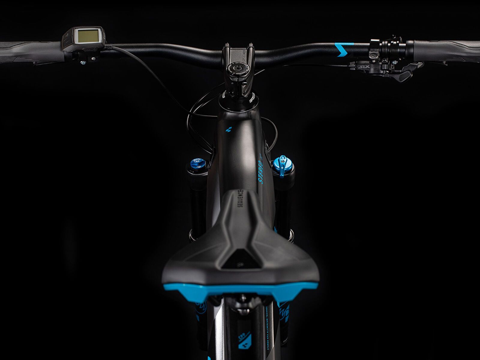 Cube Stereo Hybrid 120 Race 500 29, black´n´blue - Bild 2