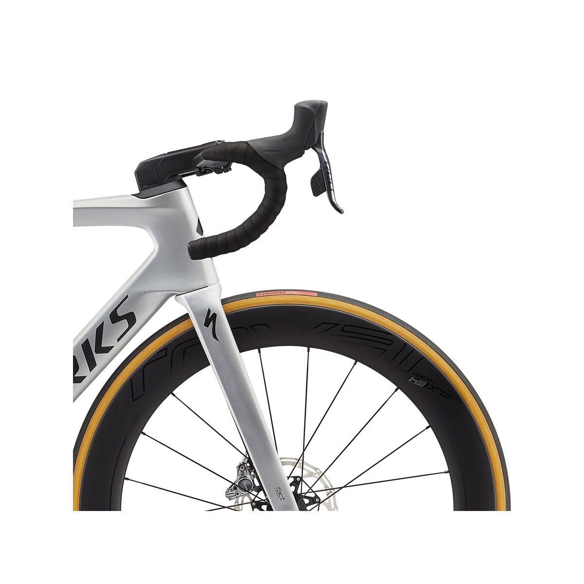 Specialized S-Works Venge Disc SRAM eTap, gloss metallic white silver/lite silver fade - Bild 8