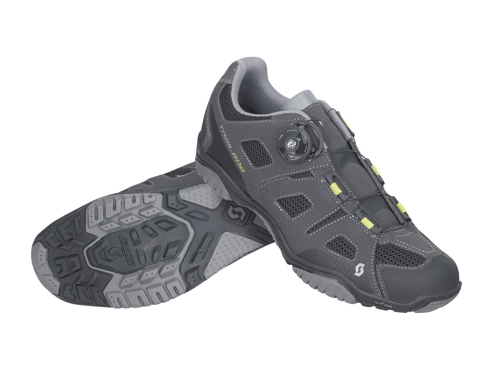 Scott Trail Boa Evo, black/lime green - Bild 1