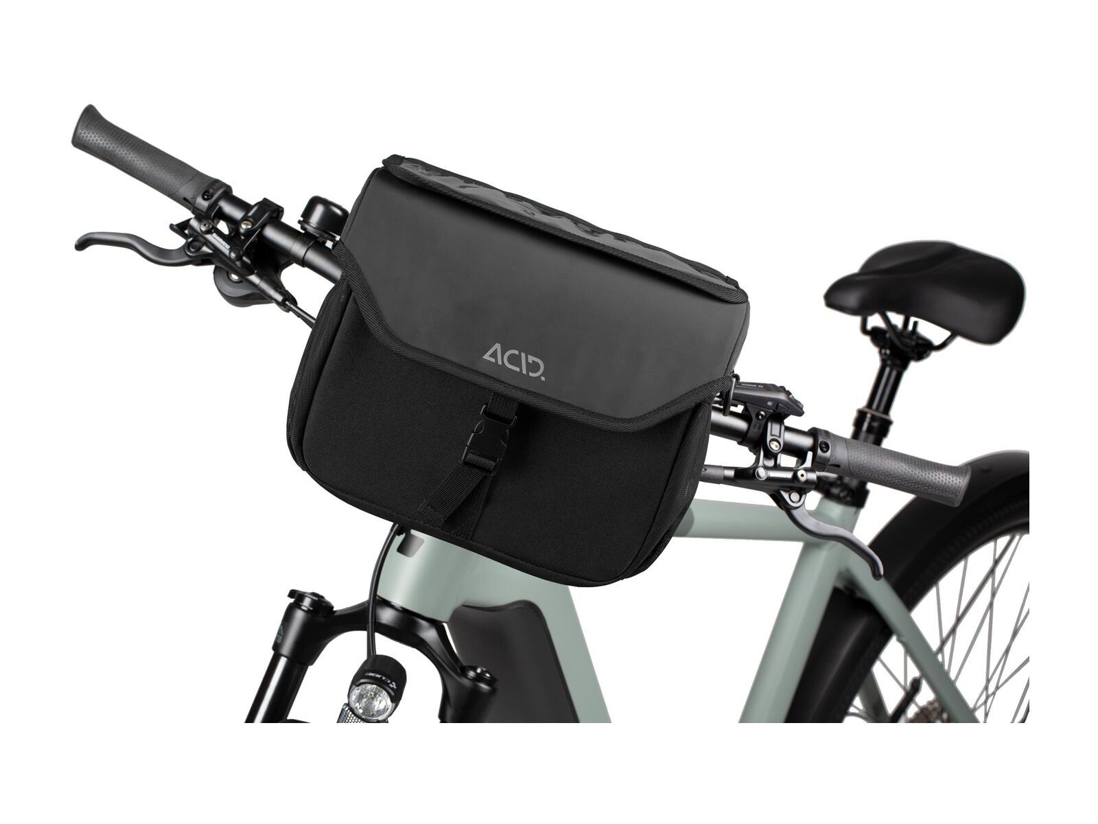Cube Acid Lenkertasche City 8 FILink, black - Bild 3