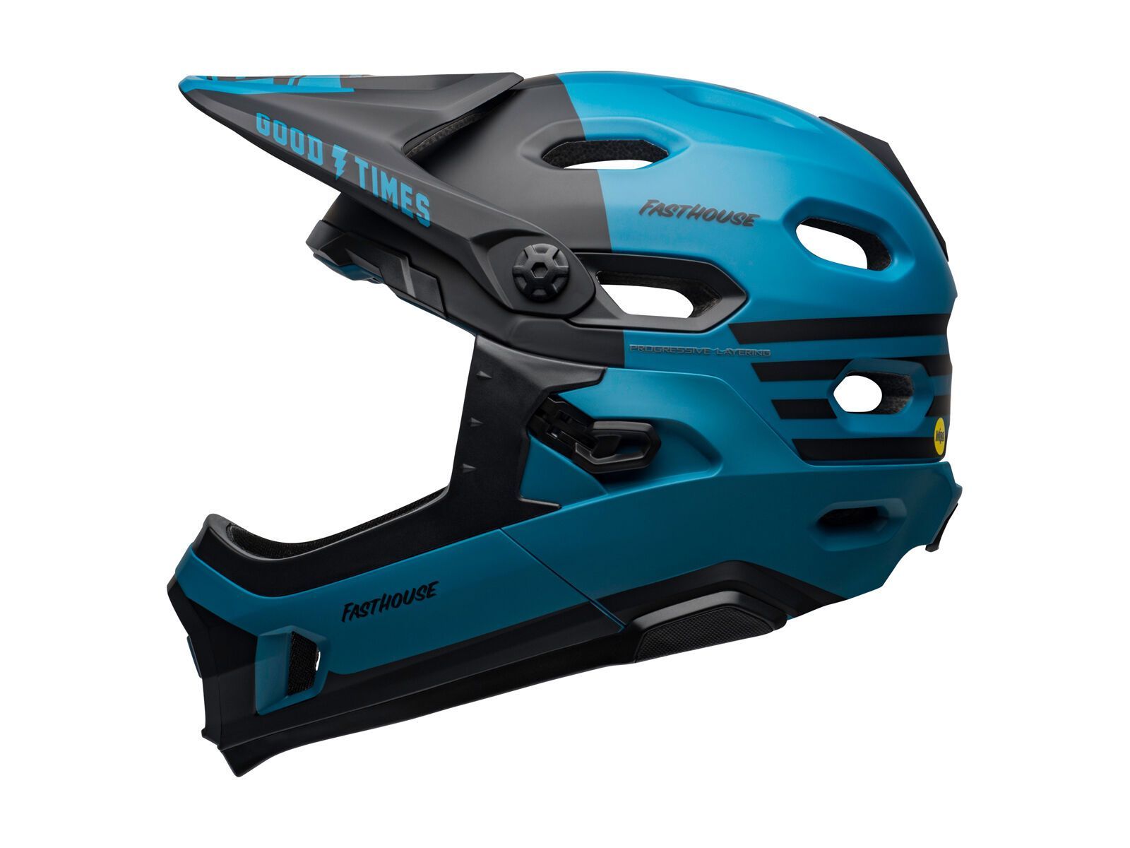 Bell Super DH MIPS Fasthouse, fasthouse matte blue/black - Bild 2