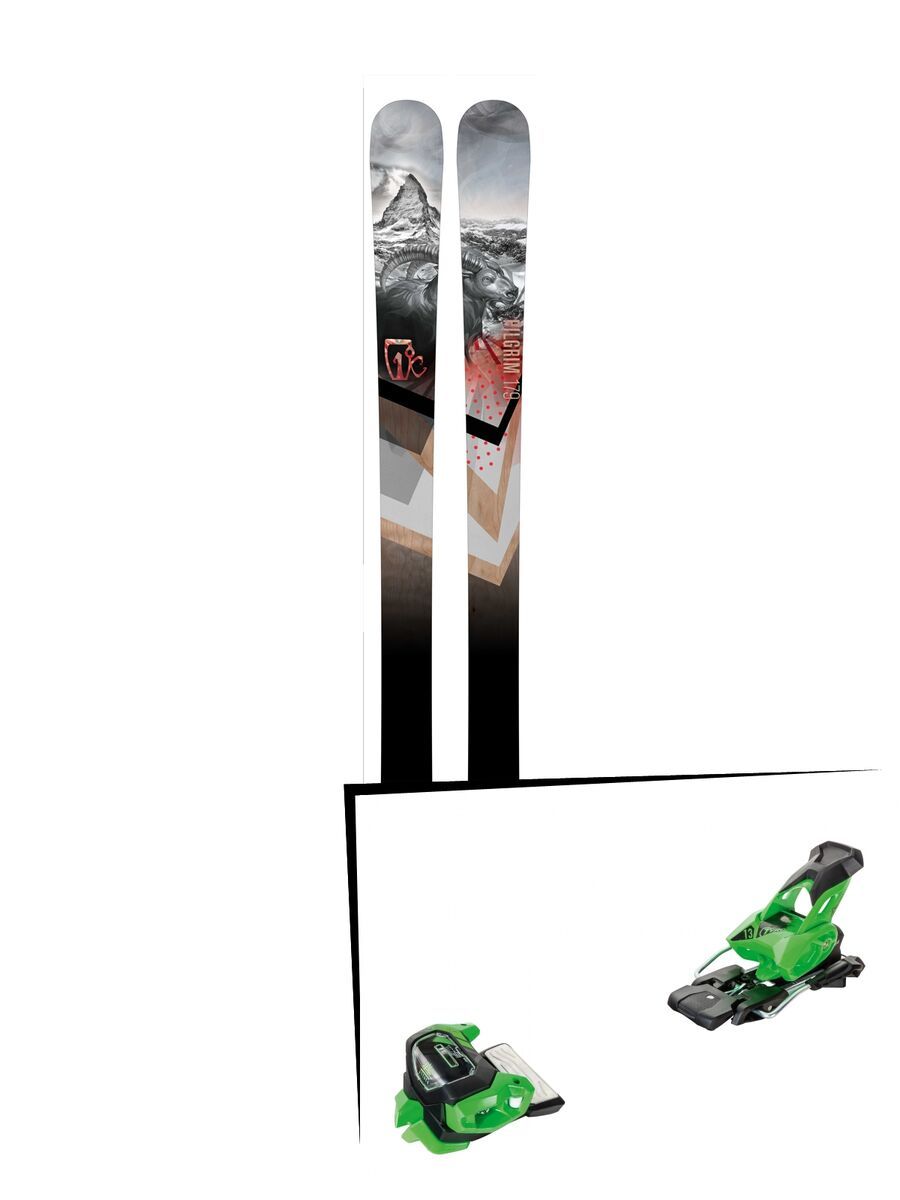 Set: Icelantic Pilgrim 2016 + Tyrolia Attack² 13 GW (2020411) - Bild 1