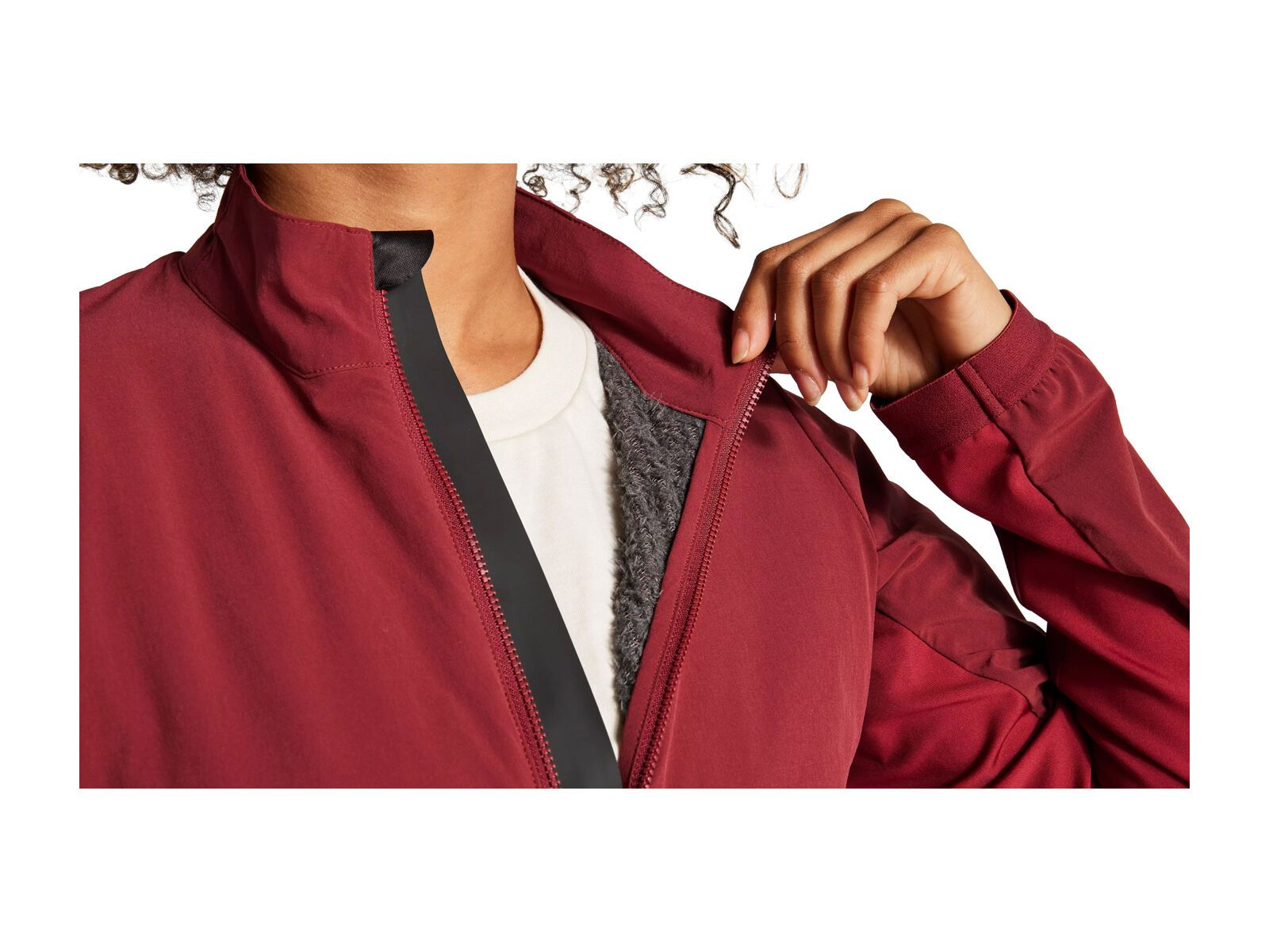 Specialized Trail Alpha MTB Winterjacke Damen, maroon - Bild 6