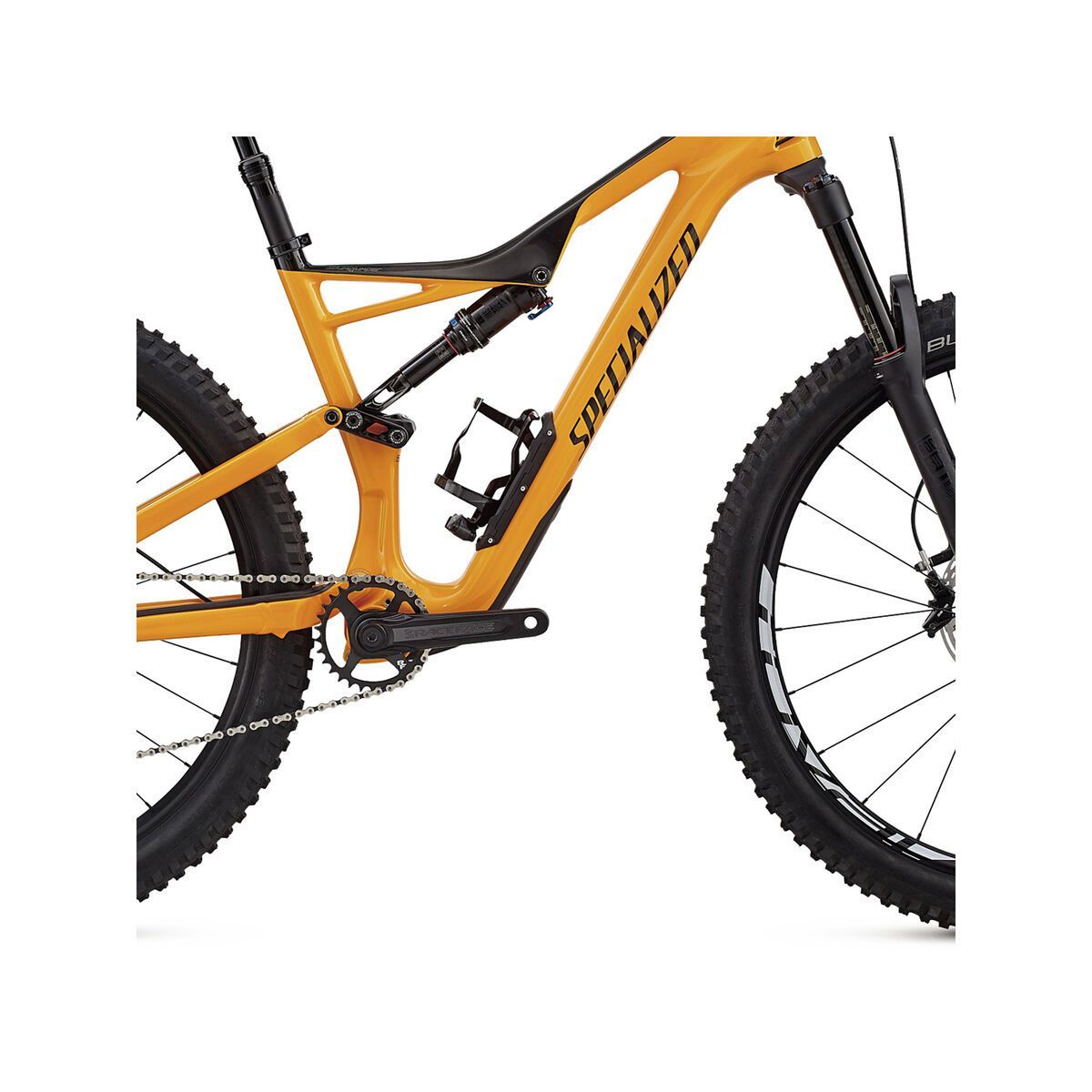 Specialized Stumpjumper FSR Comp Carbon 650b, gloss gallardo orange/carbon/black - Bild 5