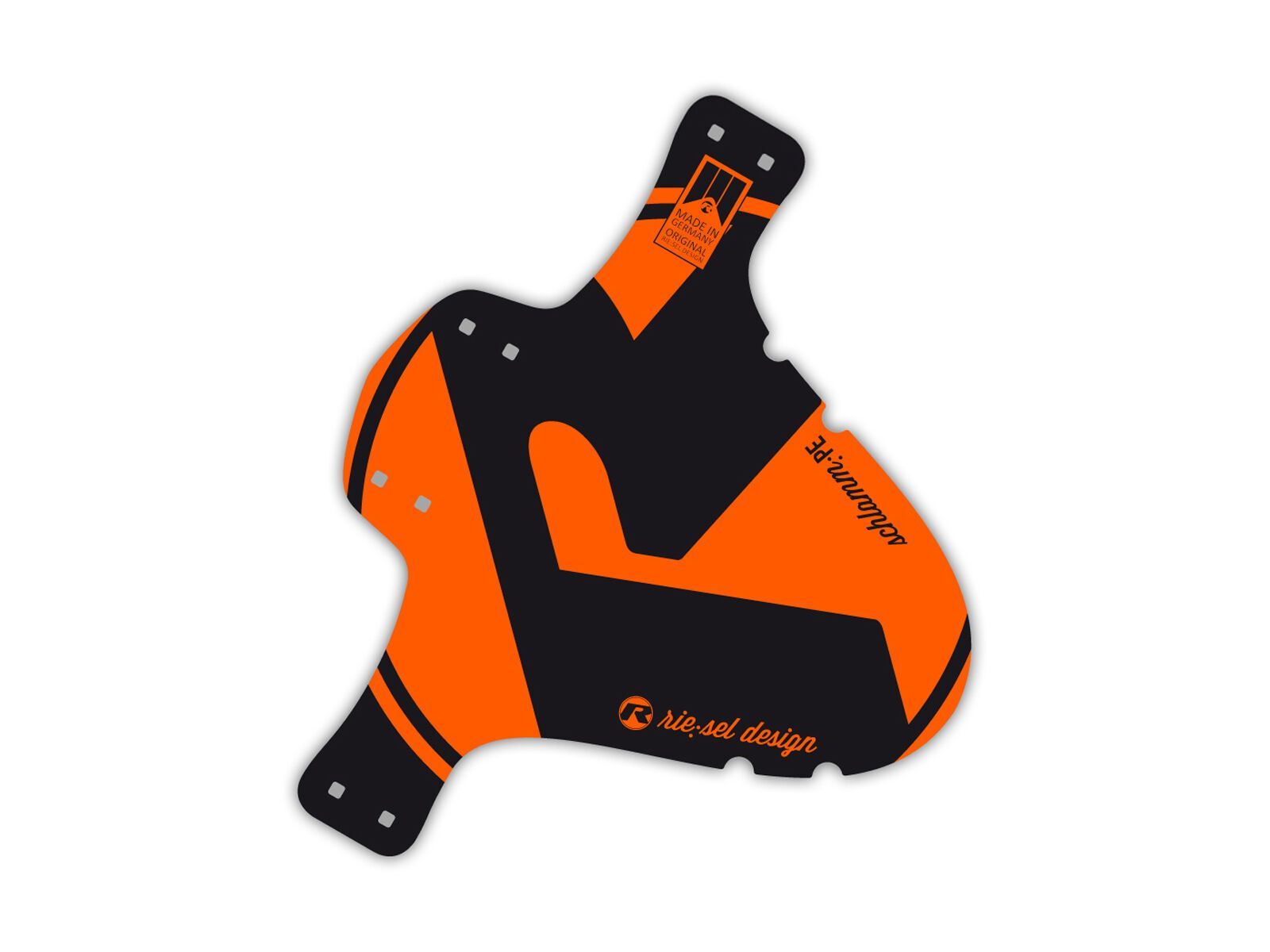 Riesel Design schlammPE, orange - Bild 1