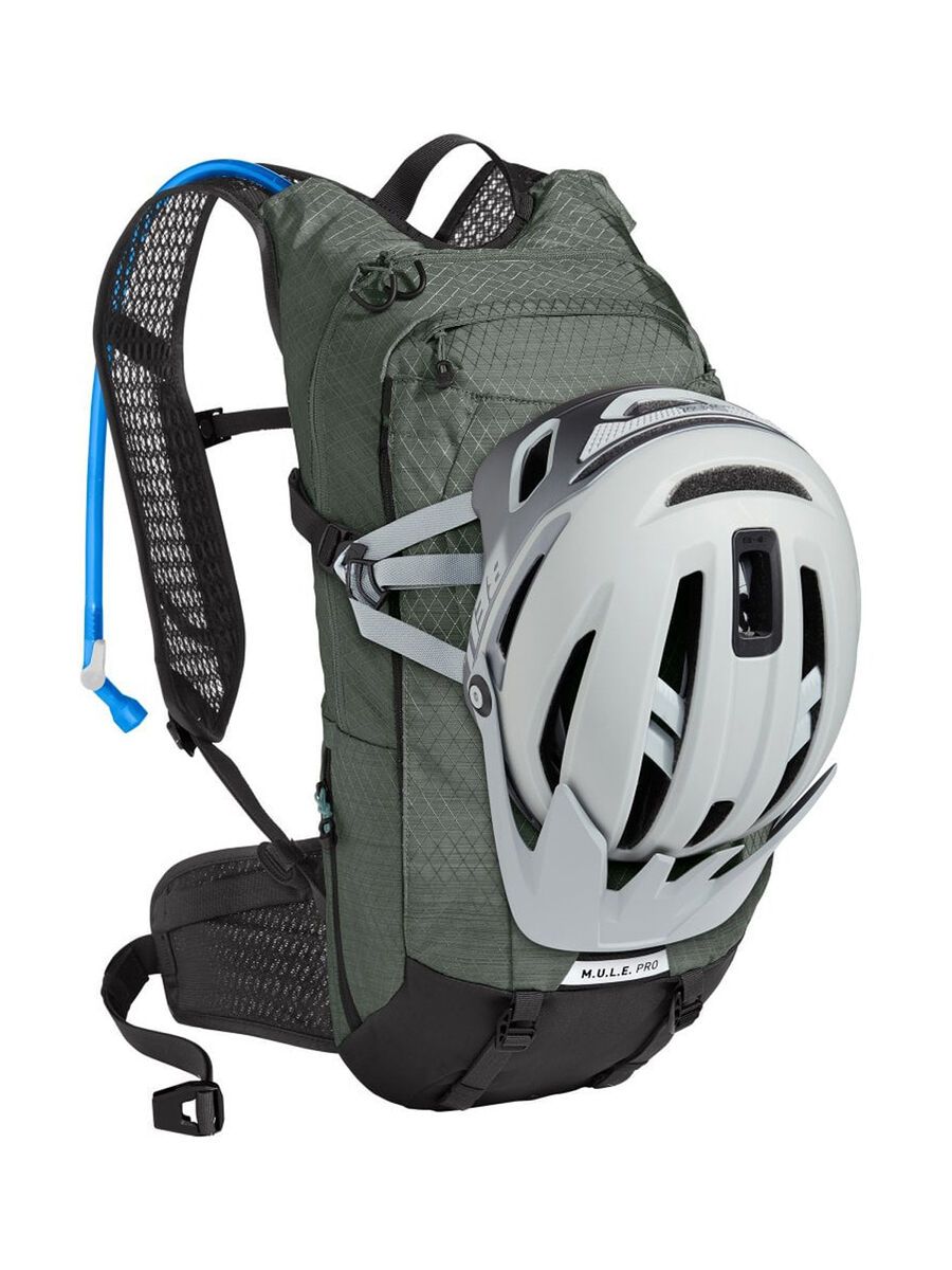 Camelbak M.U.L.E. Pro Trinkrucksack 14 L + 3 L Reservoir, agave green/black - Bild 9
