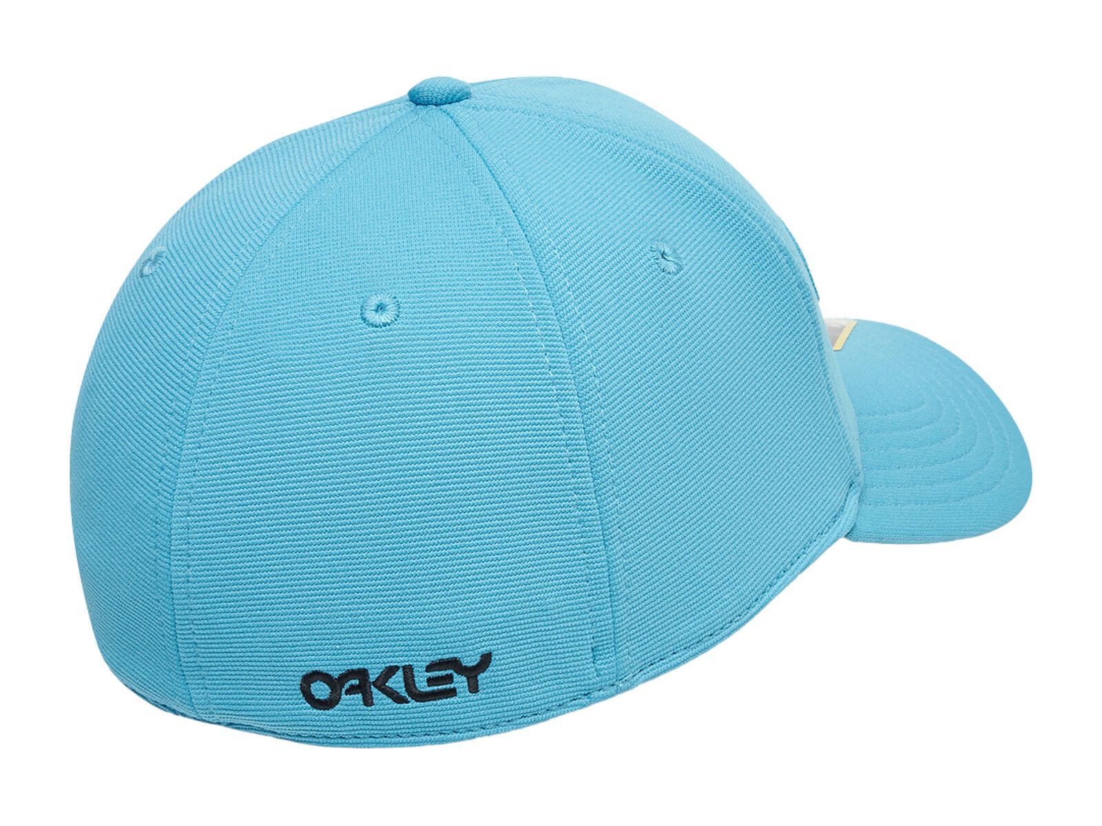 Oakley 6 Panel Stretch Hat Embossed, bright blue/blackout - Bild 2