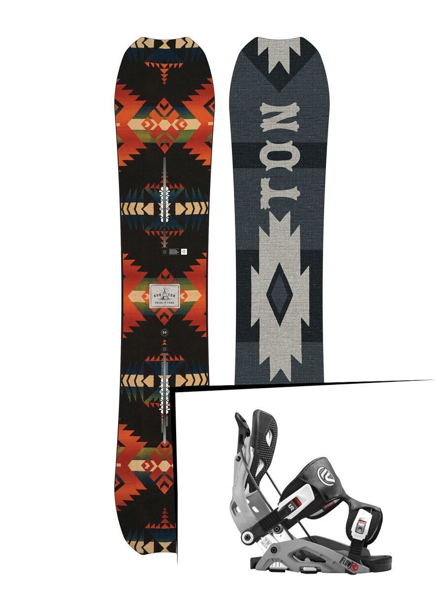 Set: Burton Trick Pony 2017 + Flow Fuse (1513142S) - Bild 1