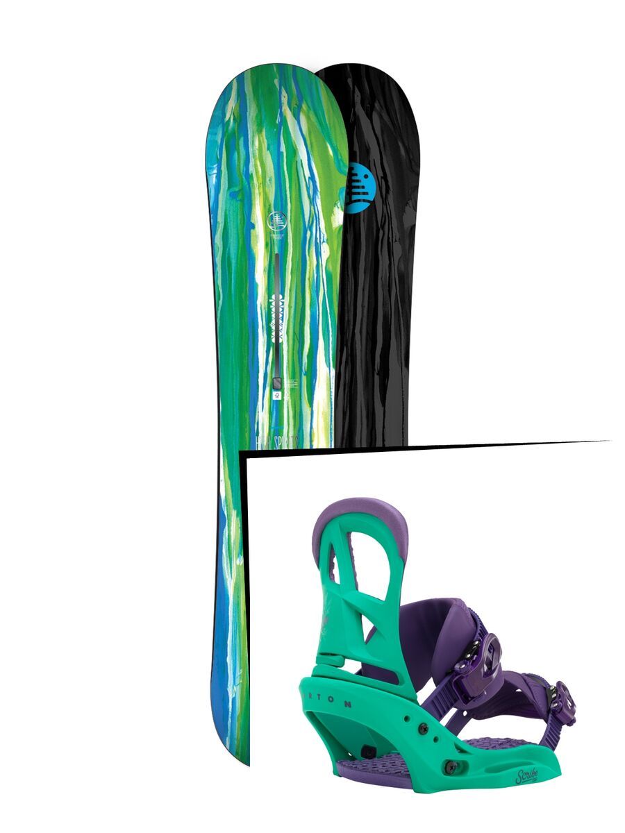 Burton Set: High Spirits 2016 + Burton Scribe EST - Bild 1