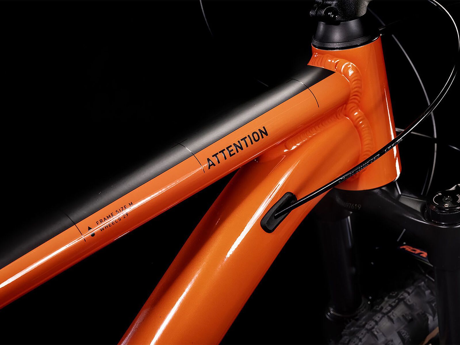 Cube Attention 29, burntorange´n´black - Bild 2