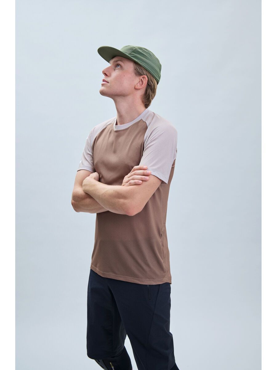 POC MTB Pure Tee, jasper brown/lt sandstone beige - Bild 5