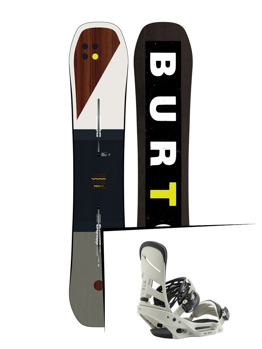 Set: Burton Custom Flying V 2019 +  Mission EST (2218411S) - Bild 1