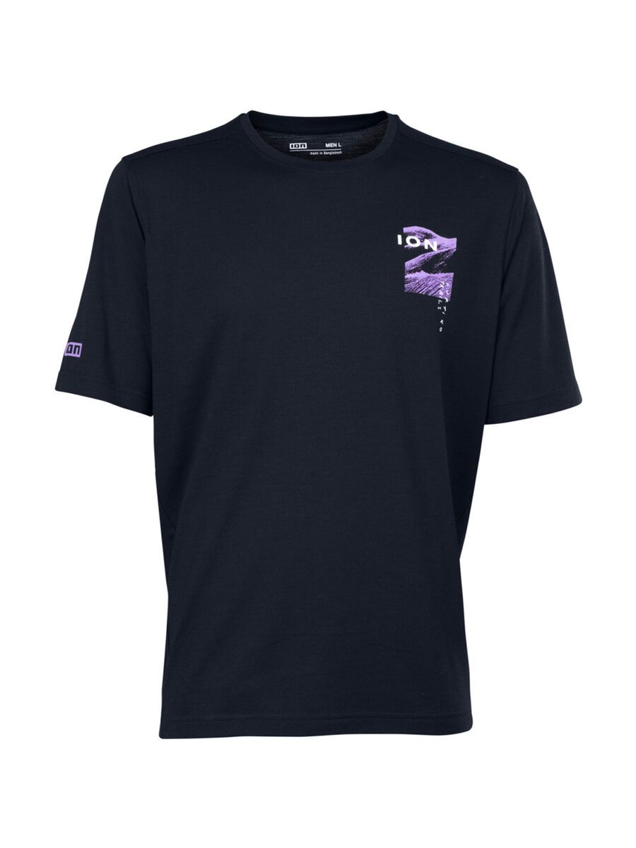 ION Bike Jersey Ionic SS Merino, black - Bild 1