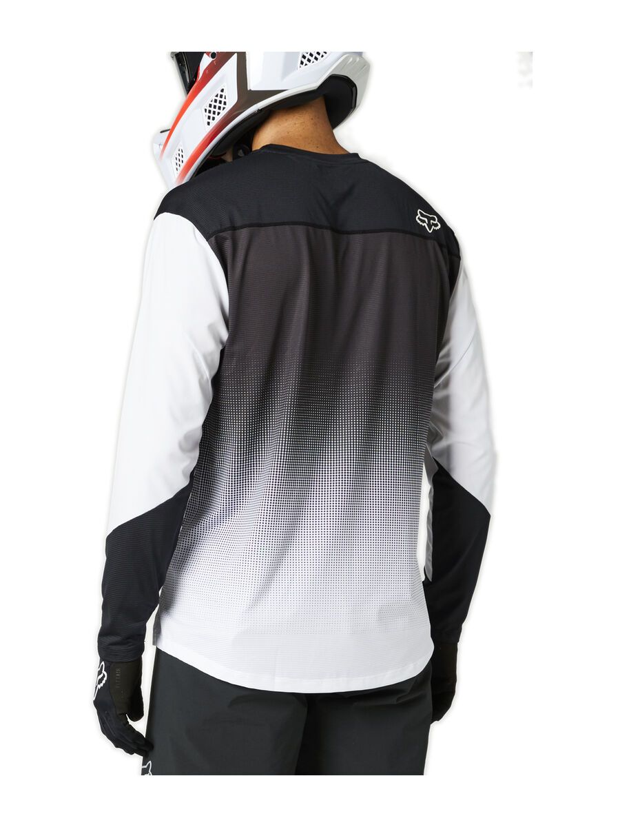Fox Flexair LS Jersey, black/white - Bild 2