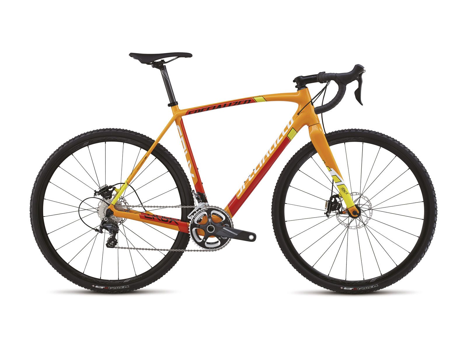 Specialized Crux Expert, Gloss Orange/White/Yellow/Flo Red - Bild 1