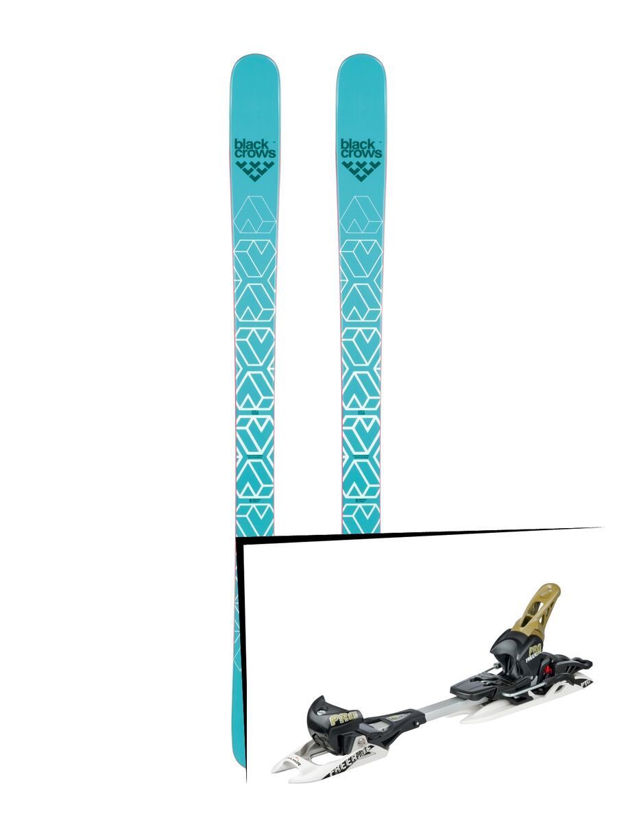 Set: Black Crows Captis Birdie 2019 + Fritschi Diamir Freeride Pro schwarz-olive - Bild 1