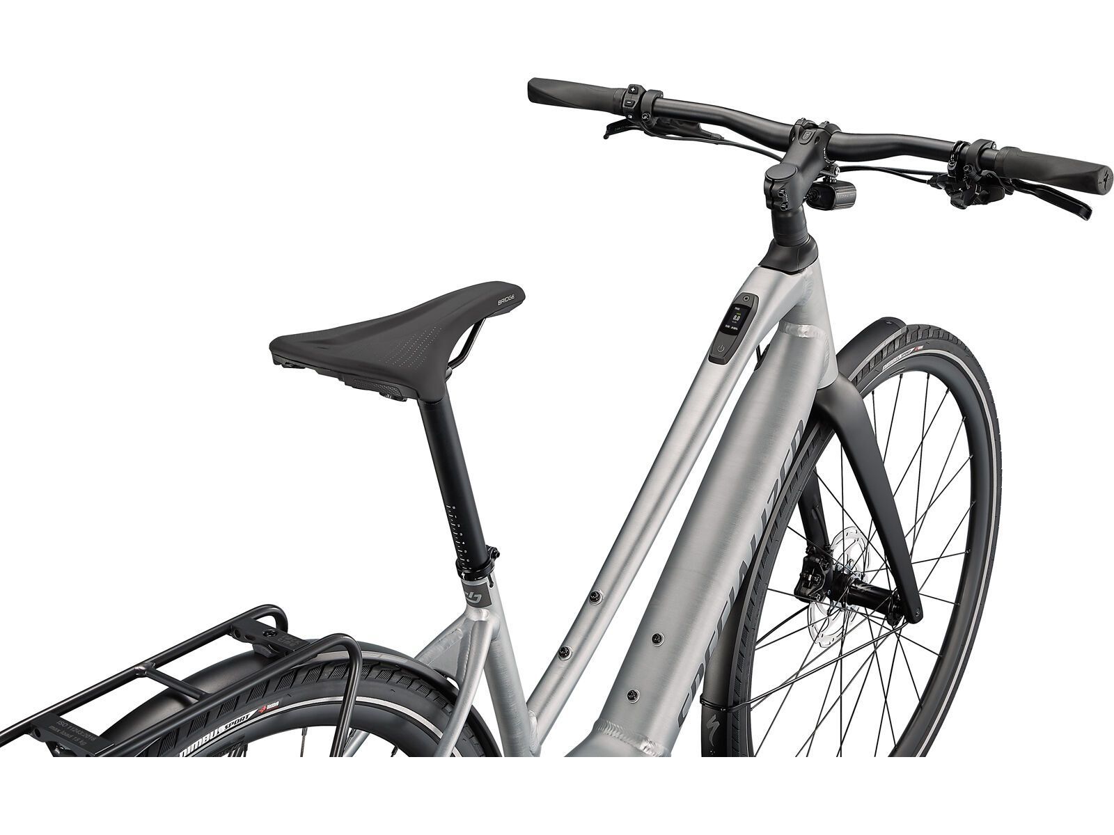 Specialized Turbo Vado SL 5.0 Step-Through EQ, brushed aluminum/black reflective - Bild 4