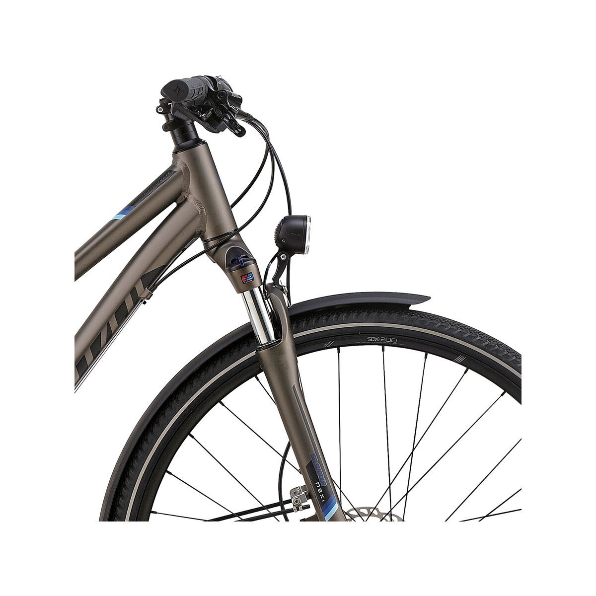 Specialized Crossover Sport Disc Step Through, satin gunmetal/black/dark blue - Bild 5