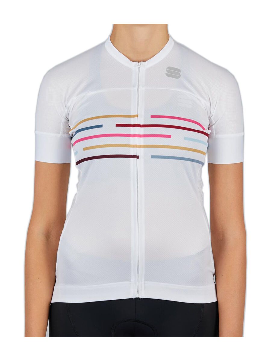 Sportful Vélodrome W Short Sleeve Jersey, white - Bild 1