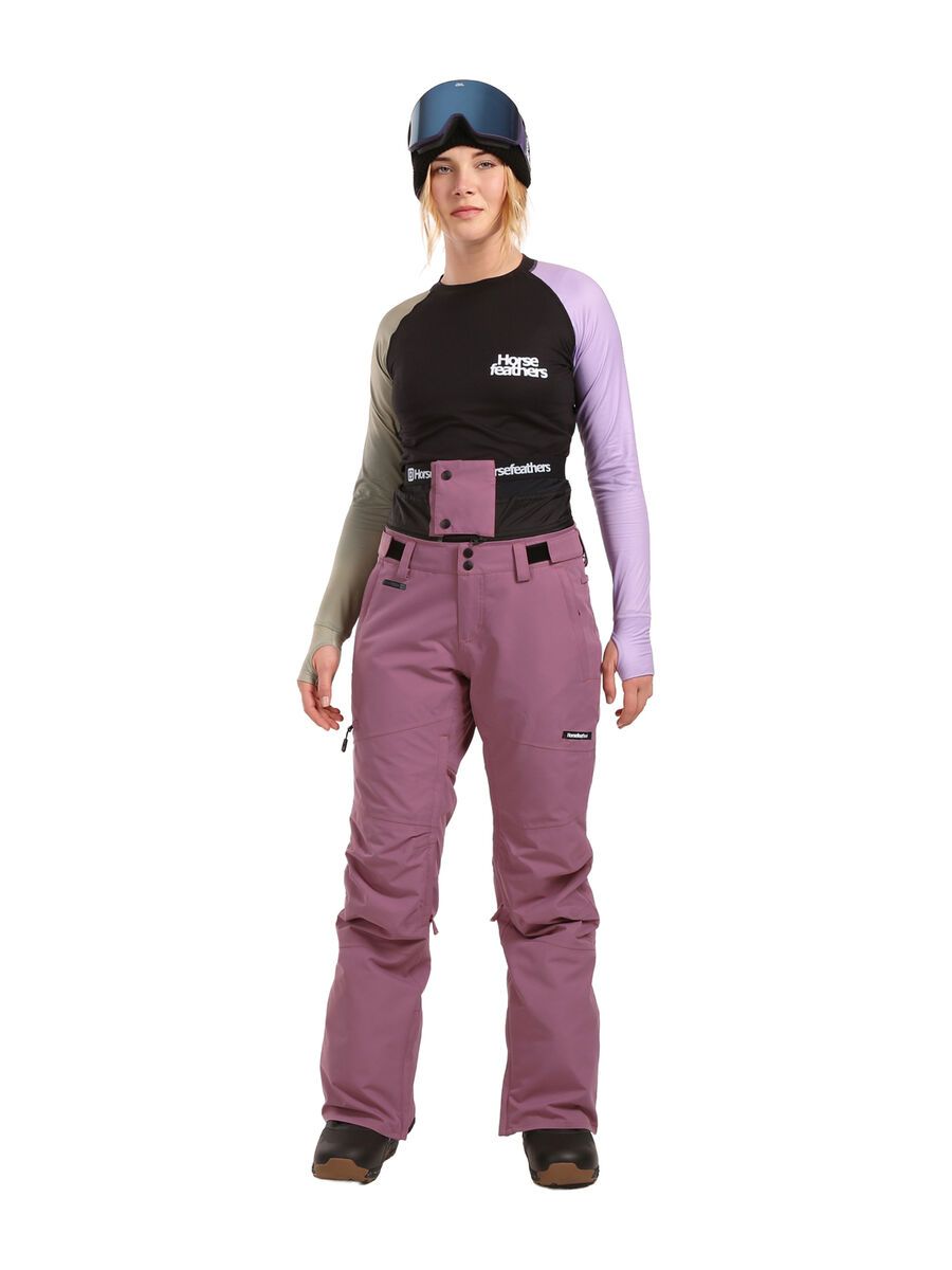 Horsefeathers Lotte II Shell Pants, dusky orchid - Bild 4