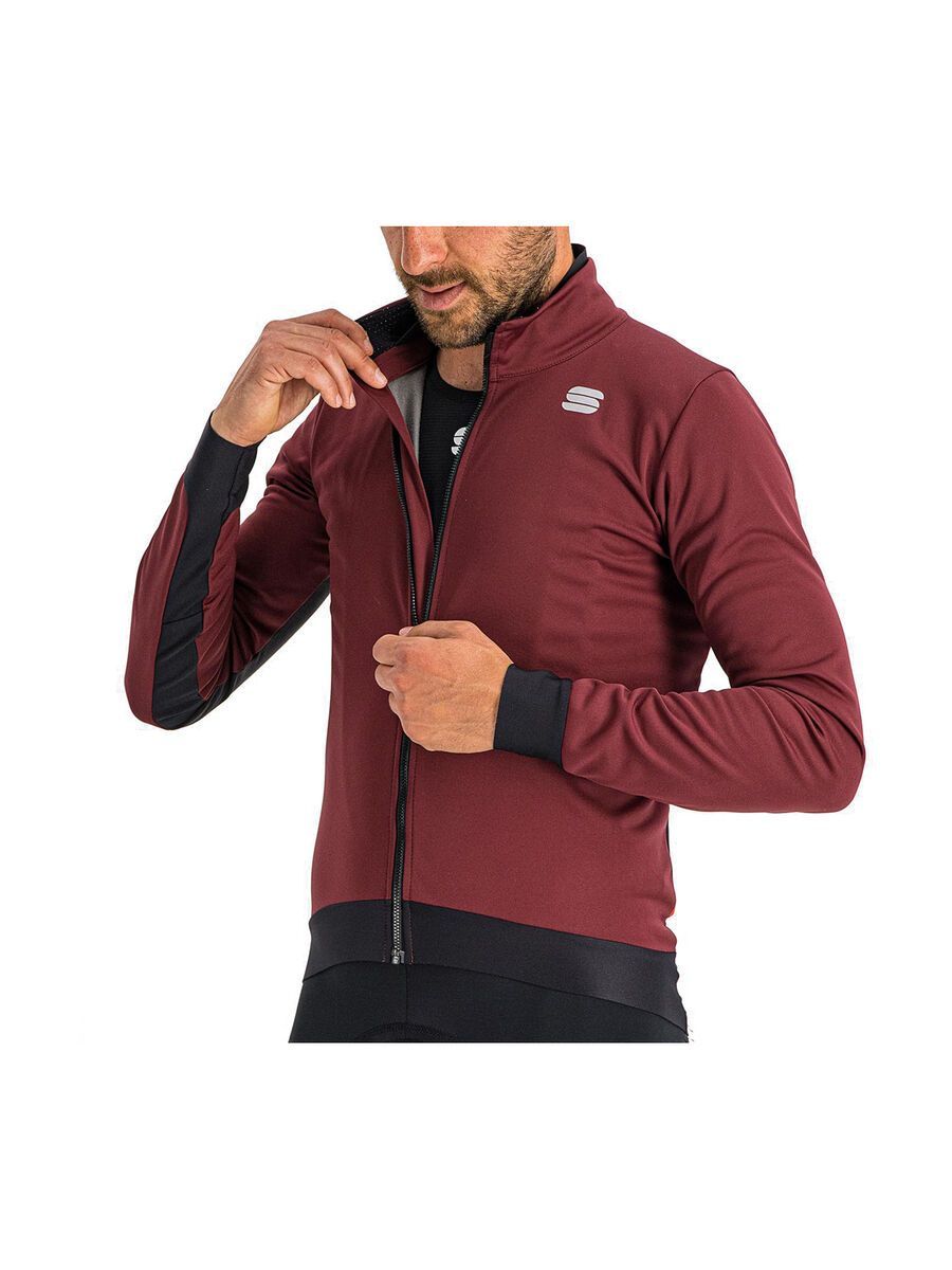 Sportful Fiandre Pro Medium Jacket, red wine - Bild 5
