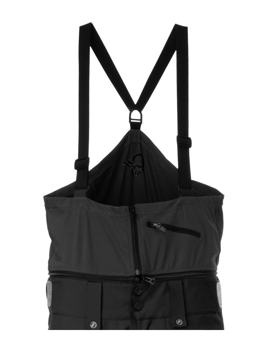 Norrona Lofoten Spare Part Bib, ebony - Bild 1