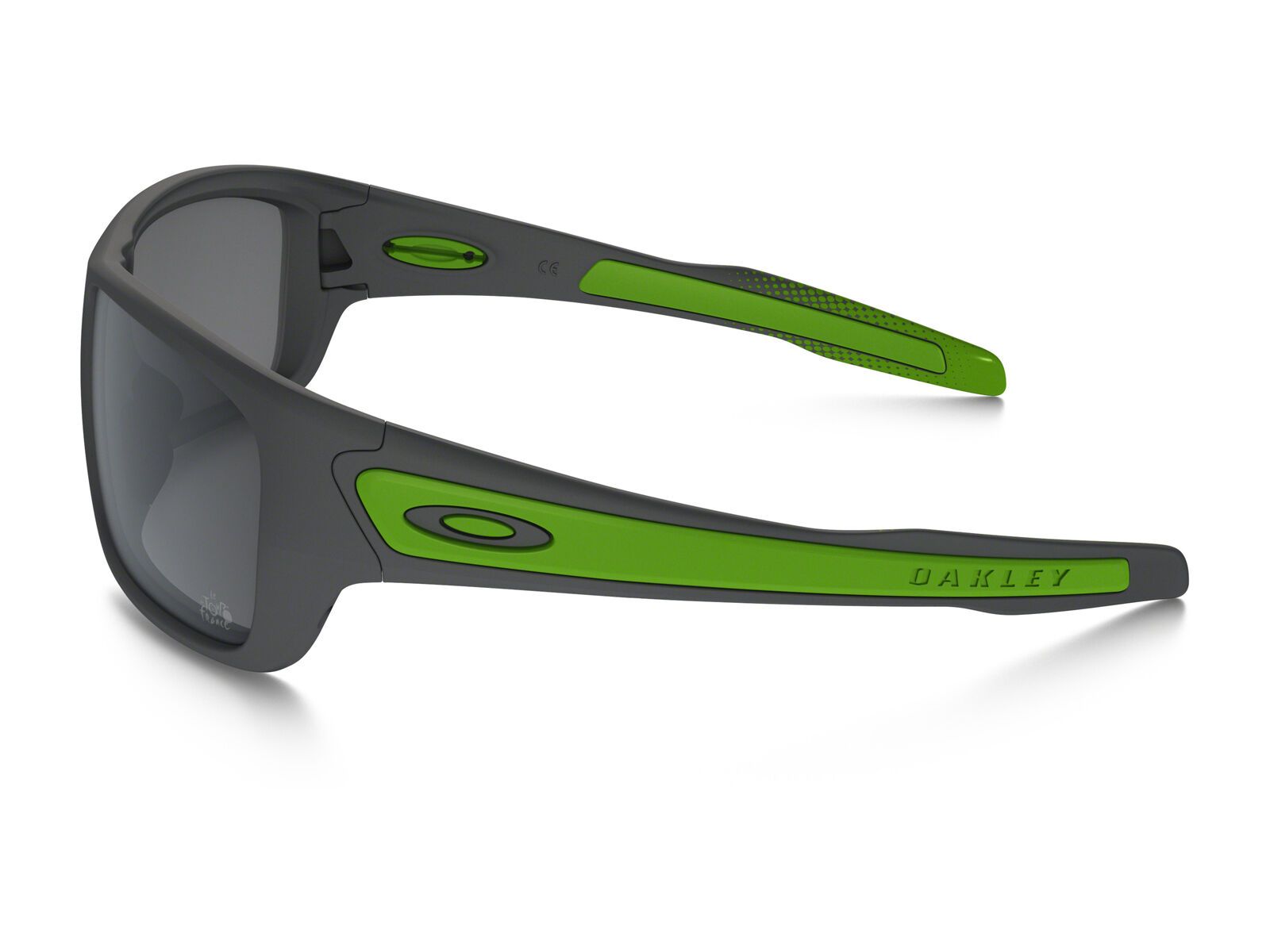 Oakley Turbine TdF Edition, matte dark grey/Lens: prizm daily polarized - Bild 4