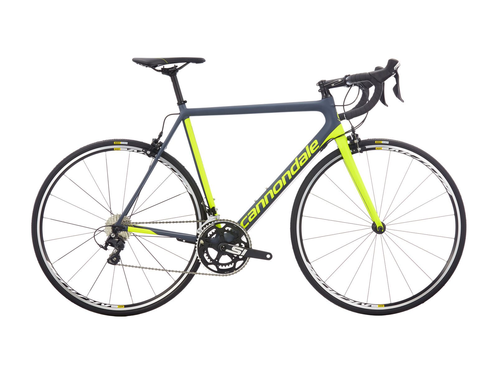 Cannondale SuperSix Evo 105, slate w/ volt and charcoal gray - satin (sla) - Bild 1